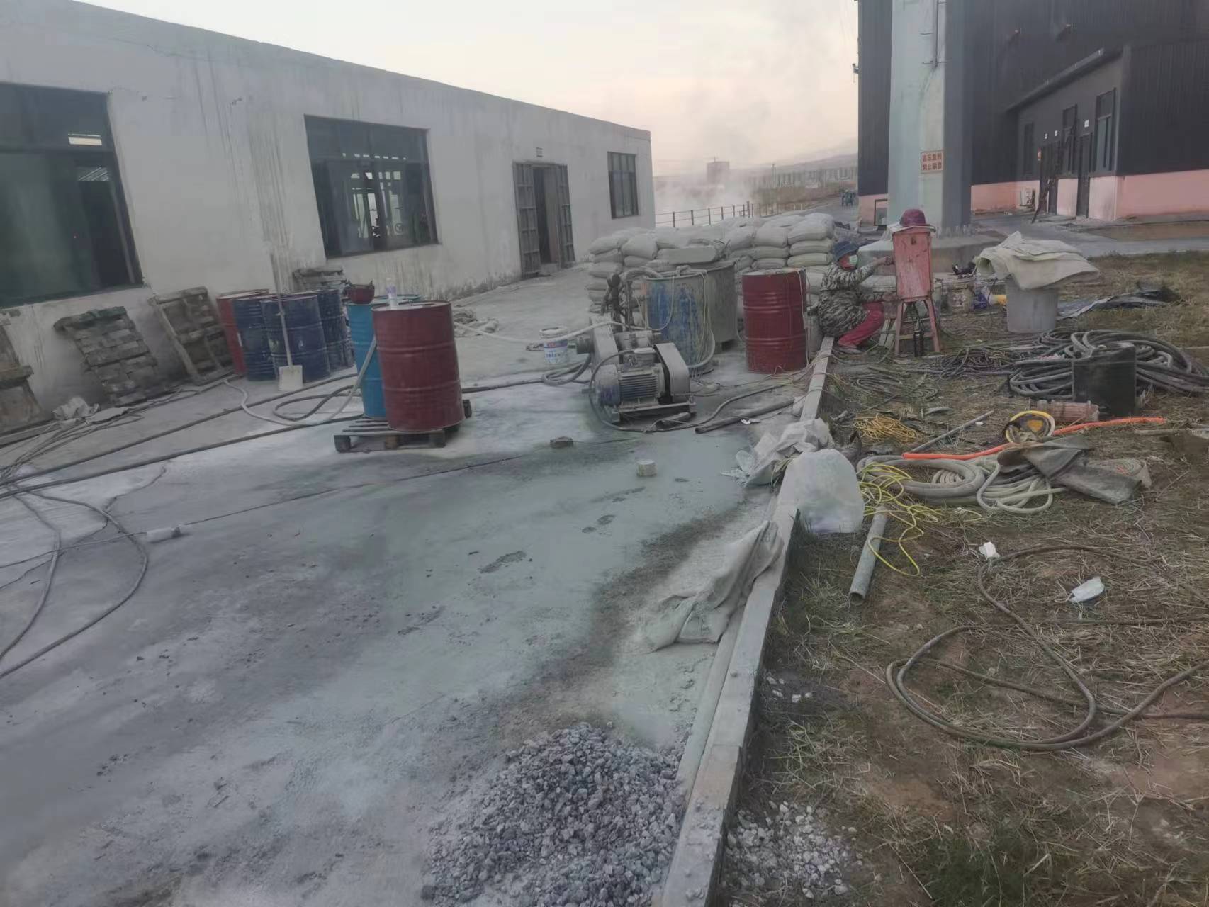 武功厂房地基沉降注浆